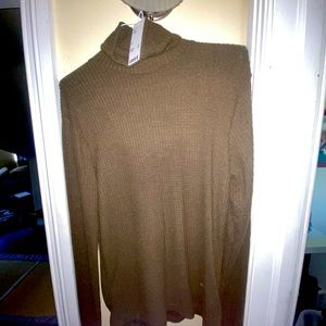 Urban Outfitters Khaki mens turtle neck.